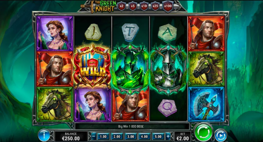 The Green Knight slot 1win 