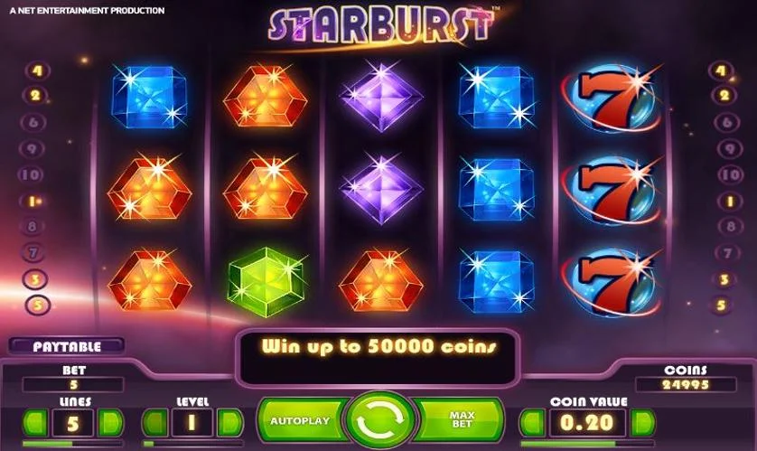 Starburst yuvalar 1win 